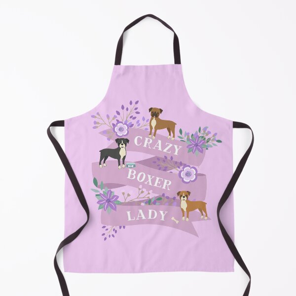 Item preview, Crazy Boxer Lady designed and sold by NovisPets.