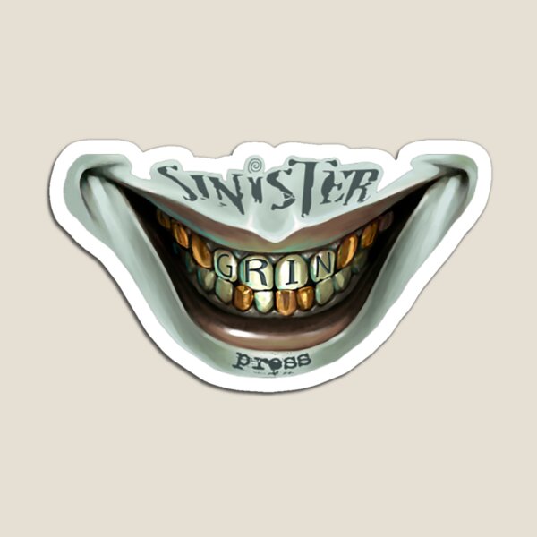Sinister Grin Press Magnet