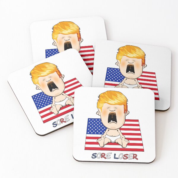 Item preview, Trump SORE LOSER cry baby designed and sold by SolidEarthArt.