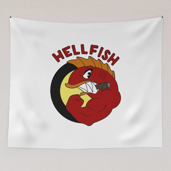Item preview, HELLFISH SIMPSONS designed and sold by Rykerlarry.