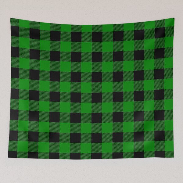 Item preview, Green and Black Buffalo Plaid designed and sold by Zurickdesigns.