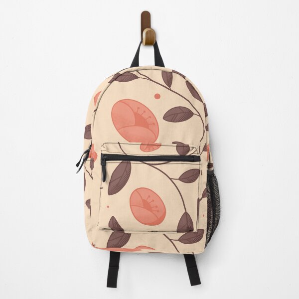 Item preview, Rose pattern with borwn creative leaves designed and sold by truffleivy.
