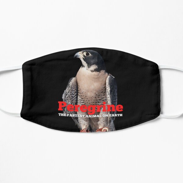 PEREGRINE IT'S THE FASTEST ANIMAL ON EARTH Flat Mask