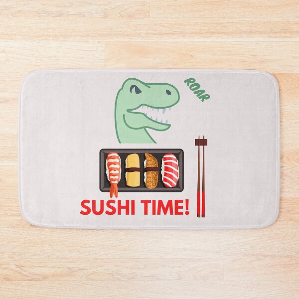 Item preview, Sushi time Dinosaur Beast Mode designed and sold by eucagarland.