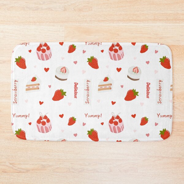 Item preview, Strawberry Cake Stickers designed and sold by Zezeye.