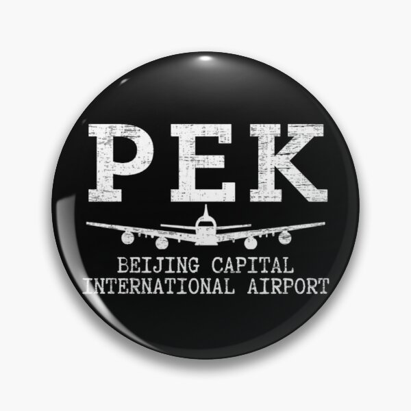 Item preview, PEK Beijing Capital International Airport IATA Code Vintage designed and sold by Hoiho Adventure Shirts.