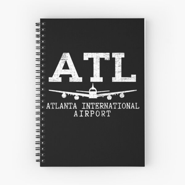 Item preview, ATL Atlanta International Airport IATA Code Vintage designed and sold by Hoiho Adventure Shirts.