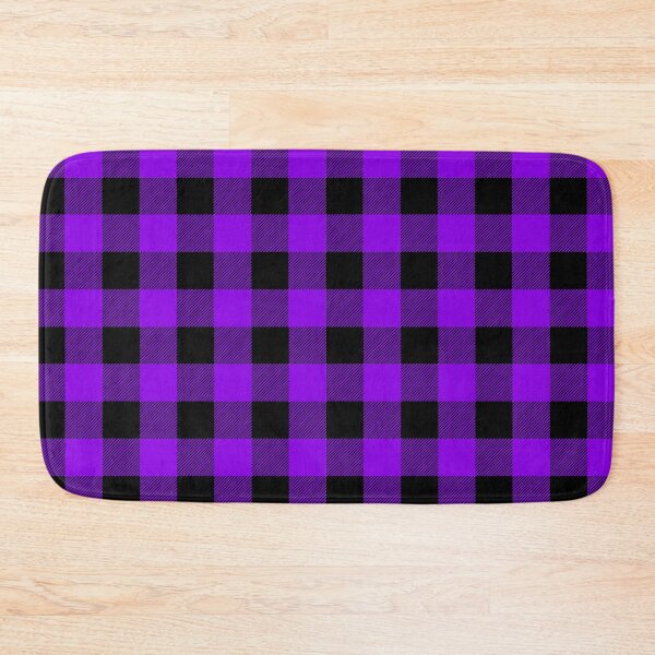 Item preview, Purple and Black Buffalo Plaid designed and sold by Zurickdesigns.