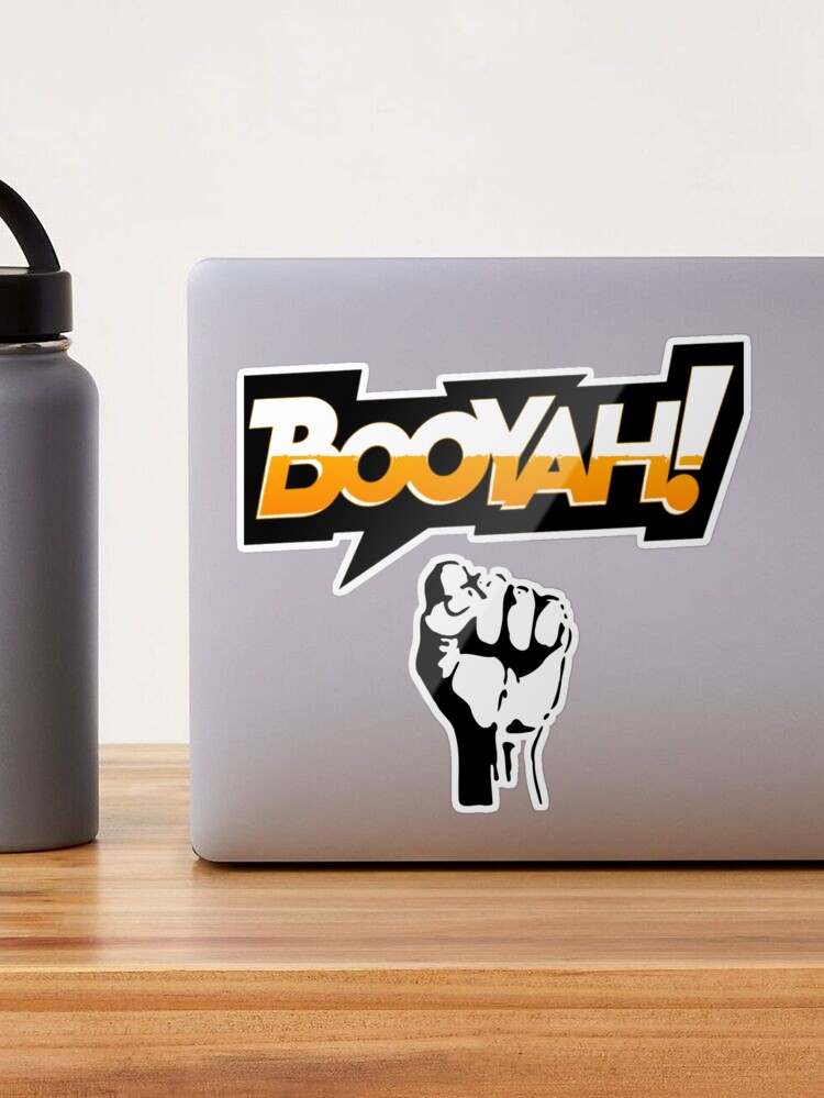 Booyah Sticker for Sale by Magical Designs