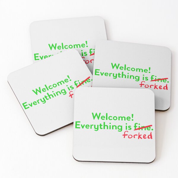Item preview, Welcome to the Good Place! Everything is forked. designed and sold by hanzzzrick.