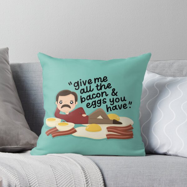 Item preview, Parks and Rec Ron Swanson Bacon & Eggs designed and sold by cutermelon.