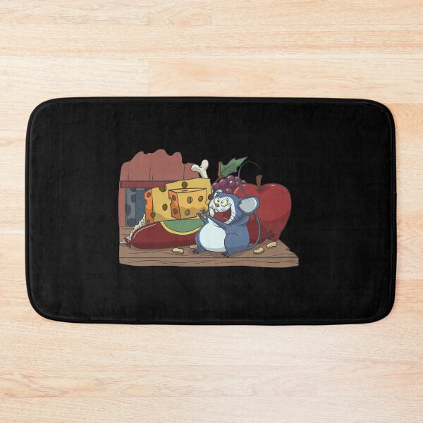 Item preview, Mouse with cheese in winter cabin designed and sold by Monkey Ful.