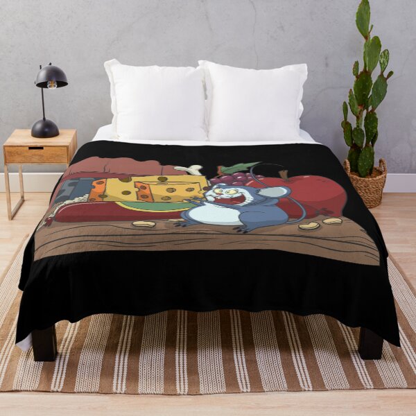 Item preview, Mouse with cheese in winter cabin designed and sold by Monkey Ful.