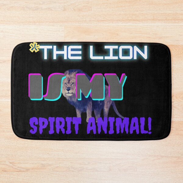 Item preview, Lion is my spirit animal! designed and sold by Viktor Kabbach.
