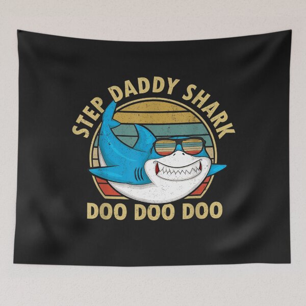 Item preview, Step Daddy Shark Doo Doo Doo Men Papa designed and sold by Saiyarad.