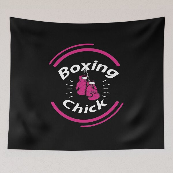 Item preview,  Boxing Chick, gift idea for Boxing fans designed and sold by Mac Store.