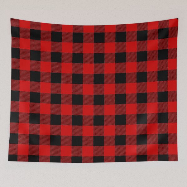 Item preview, Red and Black Buffalo Plaid designed and sold by Zurickdesigns.
