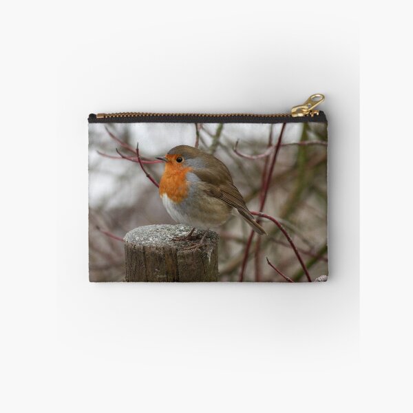 Item preview, European Robin on a wooden stump designed and sold by Philip Butler.