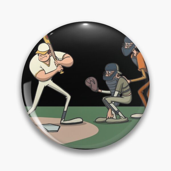 Item preview, Baseball batter preparing home run designed and sold by Monkey Ful.