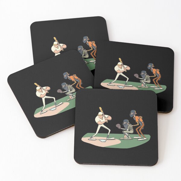Item preview, Baseball batter preparing home run designed and sold by Monkey Ful.