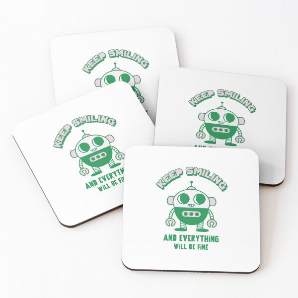 Item preview, Keep Smiling And Everything Will Be Fine designed and sold by unikologo.