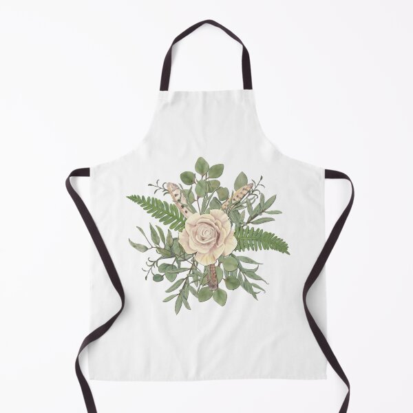 Item preview, Green Bouquet with Rose and Feathers designed and sold by Pavnud.