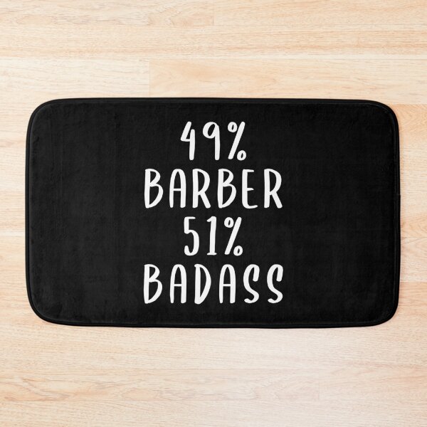 Item preview, 49% Barber 51% Badass designed and sold by livegood.