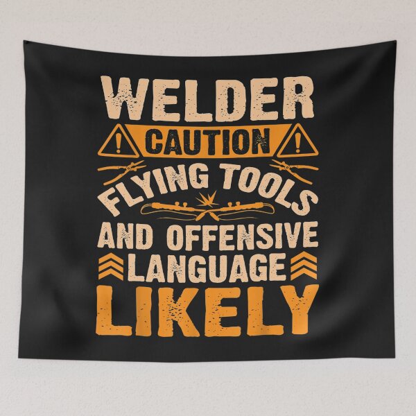 Item preview, Welder Caution Funny Welder Welding Men Dad Father  designed and sold by Saiyarad.