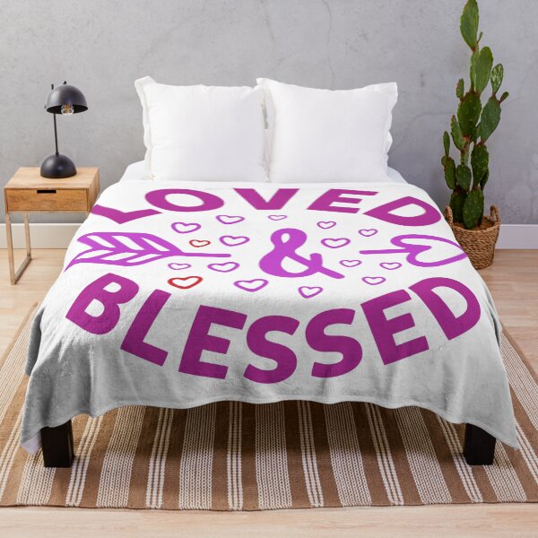 Item preview, Loved and blessed designed and sold by Mande Arts.