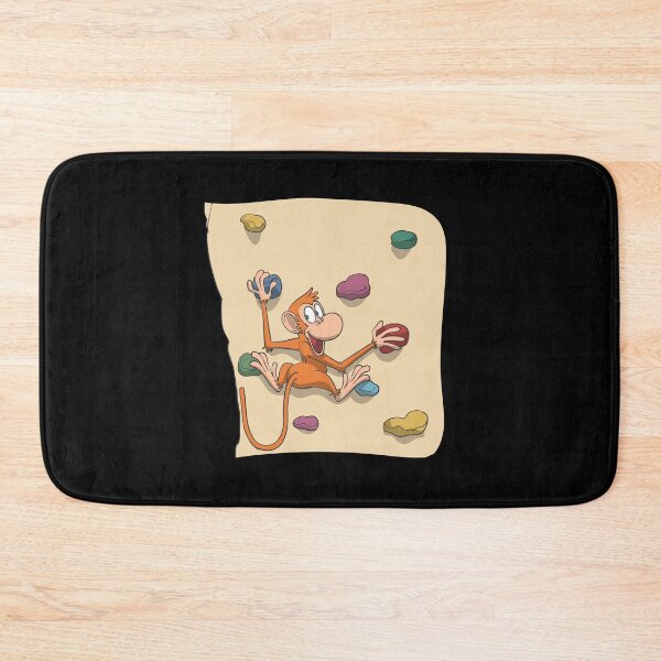 Item preview, Monkey climbing the boulder wall designed and sold by Monkey Ful.