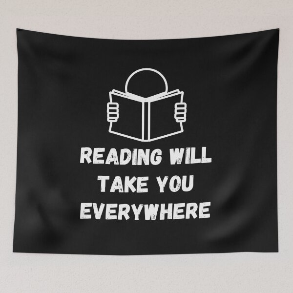 Item preview, Reading Will Take You Everywhere designed and sold by MohitJain1109.