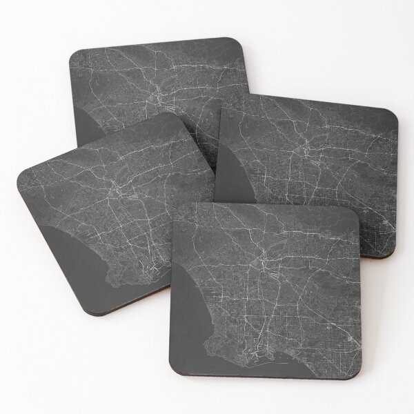 Item preview, Silver Los Angeles City Map designed and sold by Alo.
