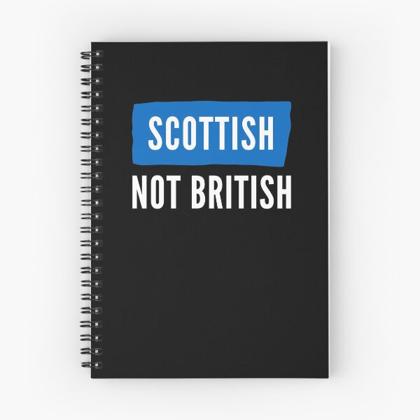 Item preview, Scottish Not British - Scottish Flag Blue designed and sold by Indy2tees.