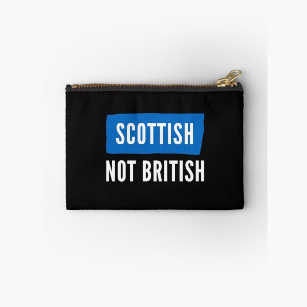 Item preview, Scottish Not British - Scottish Flag Blue designed and sold by Indy2tees.