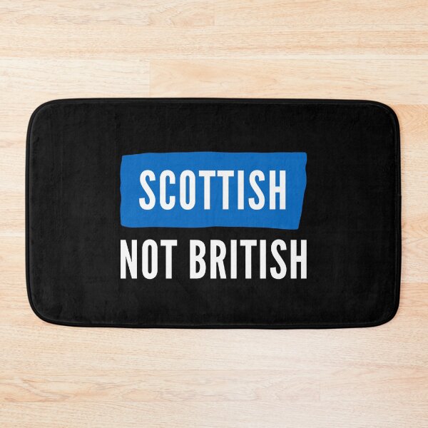 Item preview, Scottish Not British - Scottish Flag Blue designed and sold by Indy2tees.