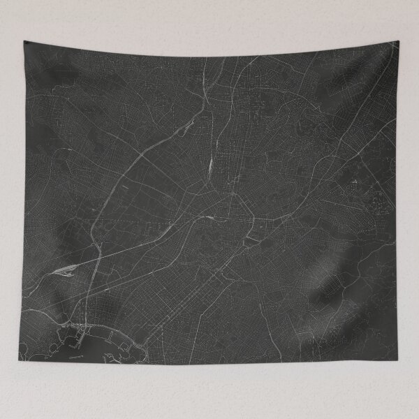 Item preview, Silver Athens City Map designed and sold by Alo.