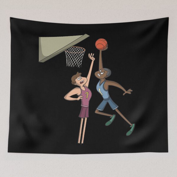 Item preview, Basketball Dunk and Block designed and sold by Monkey Ful.
