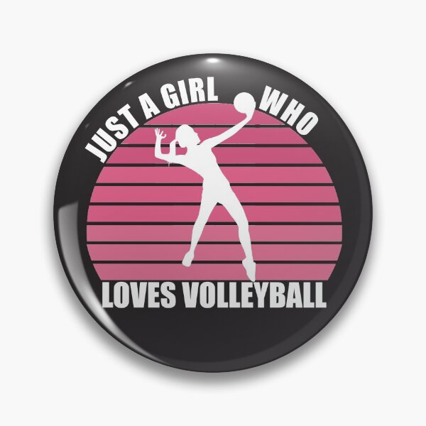 Item preview, Just A Girl Who Loves Volleyball designed and sold by Adel Qasem.