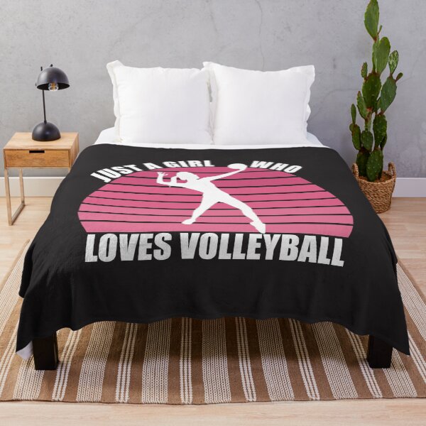Item preview, Just A Girl Who Loves Volleyball designed and sold by Adel Qasem.