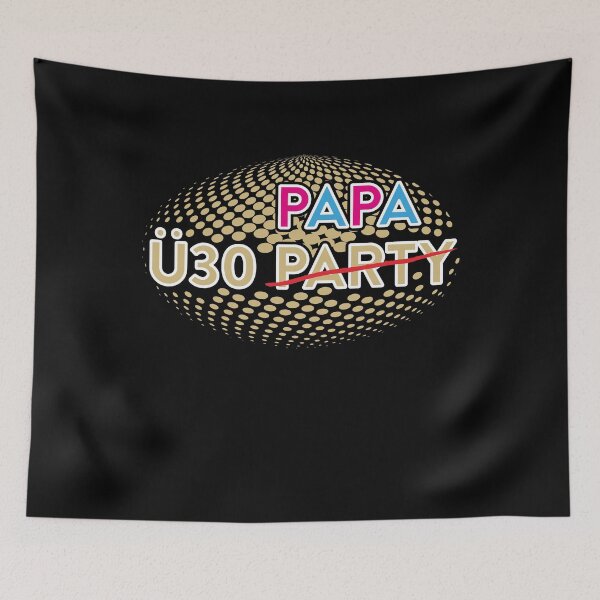 Item preview, Ü30 Party Papa für Vater oder werdenden Vater  designed and sold by FalkDania.