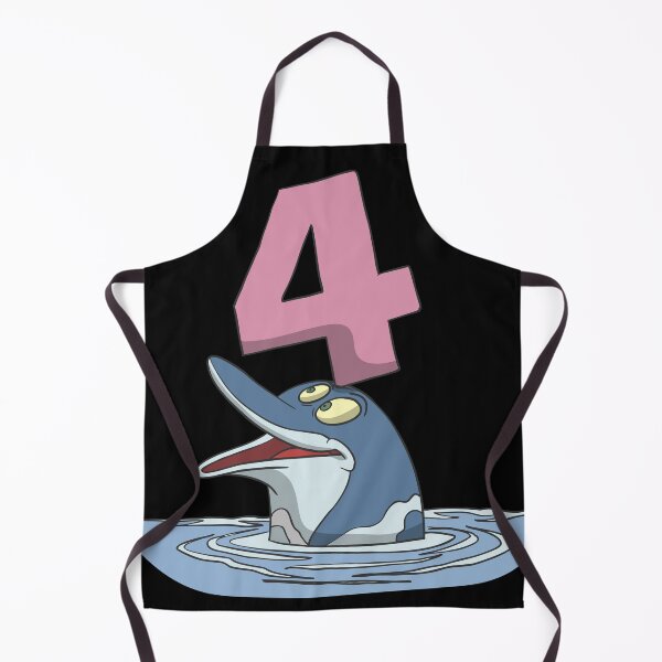 Item preview, Dolphin children's 4th birthday designed and sold by Monkey Ful.