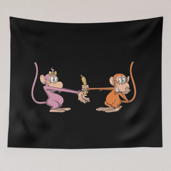 Item preview, Monkey gives a banana to his loved one designed and sold by Monkey Ful.