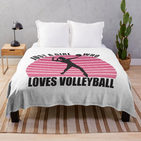Item preview, Just A Girl Who Loves Volleyball designed and sold by Adel Qasem.