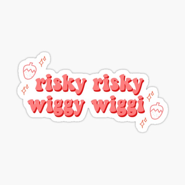 Twice Chaeyoung Red I Can T Stop Me Risky Risky Wiggy Wigi Sticker For Sale By Rixxity Redbubble