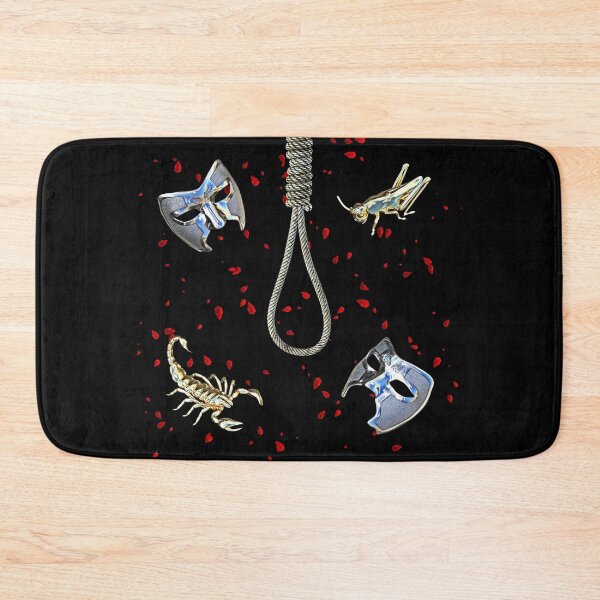 Item preview, Scorpion Or Grasshopper On Rose Petals Design designed and sold by Timebird.