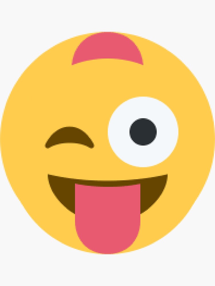 "Best whatsapp status emoji" Sticker by Tazeem14318 Redbubble