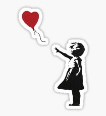 Banksy Heart - ONE:Print Sticker