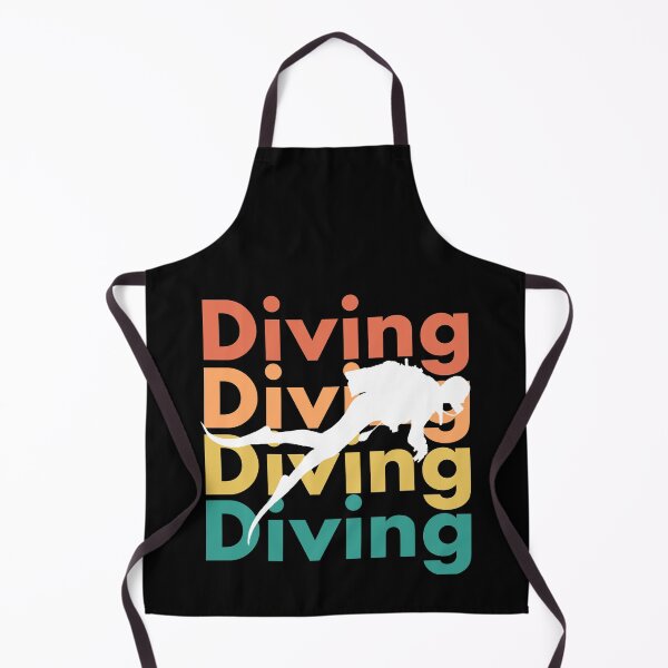 Item preview, Diver shirt in retro vintage style - gift for divers and water sports enthusiasts designed and sold by PDAG.