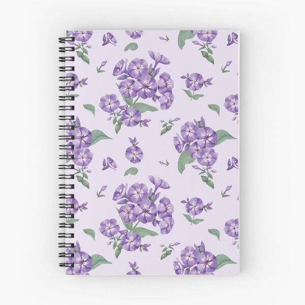 Item preview, Hand drawn purple phlox pattern designed and sold by Dear-Ashlin.