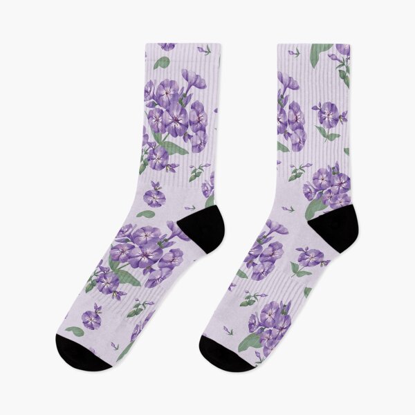 Item preview, Hand drawn purple phlox pattern designed and sold by Dear-Ashlin.